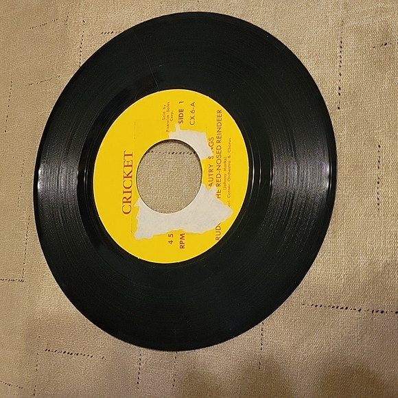 Vintage Rudolph 45 - Picture 3 of 4